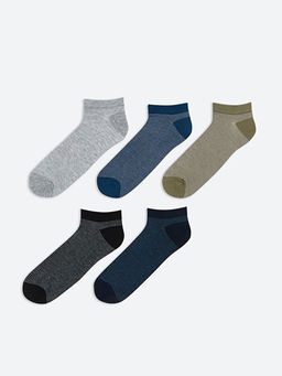 ?izgili Erkek Patik ?orap 5li