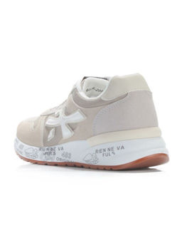 05-6026-209 BEIGE/GRAY Кроссовки женские (искусственные материалы) - No name фото 7