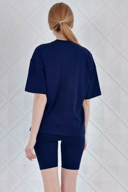 Арт. 5727 Костюм с велосипедками 42-50 (5 шт) Цвет:верх-помада, низ-помада - Калинка фото 2