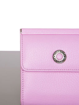 LACCOMA кошелек LA-2076-фиолетовый натуральная кожа  фото 3