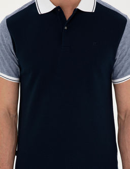 Lacivert Slim Fit Ti__rt