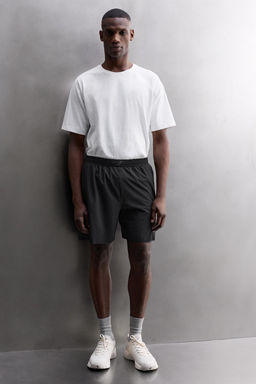 PERFORATED COMBI SHORTS - Zara фото 11