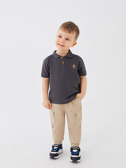 Beli Lastikli Basic Erkek Bebek Pantolon - Waikiki фото 2