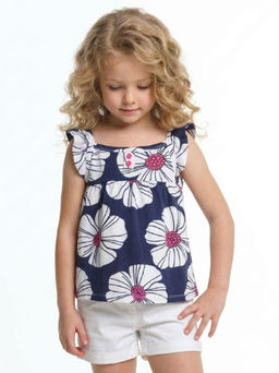 Майка для девочки UD 1458 цветы - Mini maxi фото 4