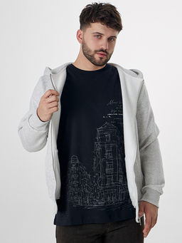 Футболка мужская черная с надписью - Mark formelle фото 6