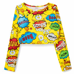 Кроп-топ кулирка с лайкрой 1499100315