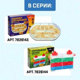 Набор для опытов Муравьиная ферма - Эврики фото 17