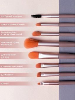 Подарочный набор кистей для макияжа 2 - Nj фото 2