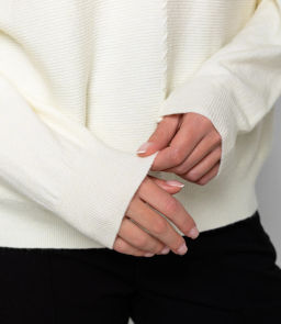 Джемпер #КТ20802, кремовый - Dommod фото 5