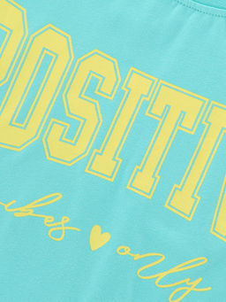 Футболка с принтом UD 7569 крем-роз - Mini maxi фото 10