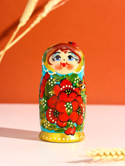 Матрёшка дерево «Любава», 5-ти кукольная, 11 см, ручная работа, МИКС