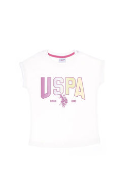 K_z _ocuk Krem Pijama Tak_m_ - U.s. polo assn фото 2