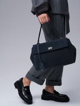 Замшевая сумка Nadi DBR 31356 синий  фото 7