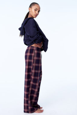 Pantalon de pijama en franela de algodon - H&m фото 2