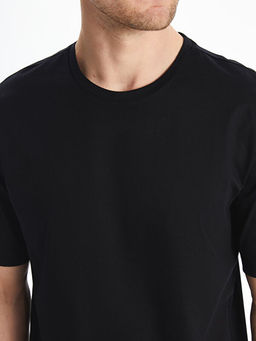 Bisiklet Yaka Penye Erkek Ti??rt