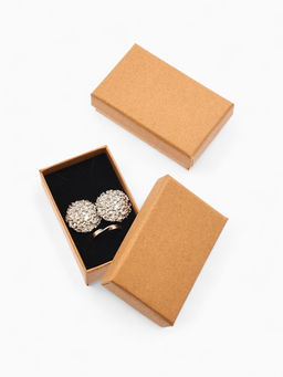 Набор коробочек подарочных 6 шт. под набор «Крафт», 5×8 см, (полезная часть 7.6×4.8 см), бежевый