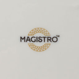 Блюдо фарфоровое сервировочное Magistro Kingdom, 27,5×16×1,9 см