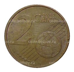 Монета 2 евроцента 2013 года Франция
