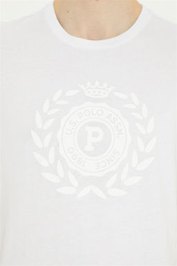 Мужская белая футболка - U.s. polo assn фото 8