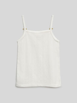 ACOOLA / Майка детская для девочек Paige молочный