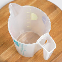 Кувшин мерный IDEA, 1 л, пластик, прозрачный