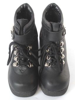 03-N72699-1 BLACK Полуботинки спортивные мужские (натуральная замша)