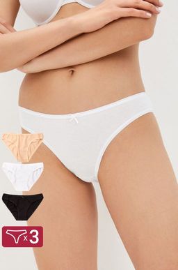 Женские трусы-слипы 3 шт. Donella