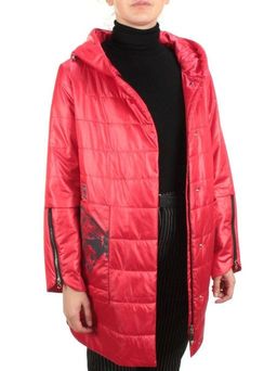 ZW-2181-C RED Куртка демисезонная женская BLACK LEOPARD (100 гр.синтепона) - Fashion фото 8