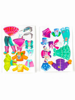 Игра на липучках. Весёлые липучки «Наряди куклу»