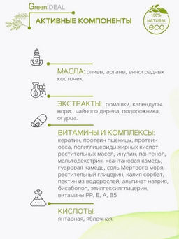 Гель для интимной гигиены без цвета и запаха (натуральный, бессульфатный) - Greenideal фото 3