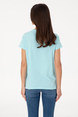 Kad_n Aqua Bisiklet Yaka Ti__rt Sepette S_rpriz _ndirim - U.s. polo assn фото 5