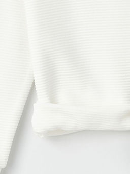 Bisiklet Yaka Basic Uzun Kollu Erkek ?ocuk Sweatshirt - Waikiki фото 2