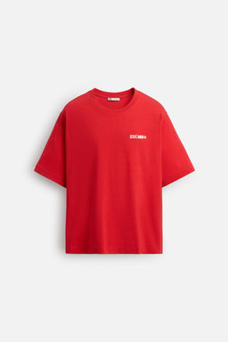 LIMITED EDITION RUBBERISED PRINT T-SHIRT - Zara фото 27