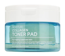 Tenzero Moisture Collagen Toner Pad - Тонизирующие пэды для лица с коллагеном , 160мл*70шт