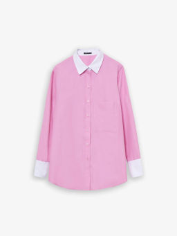 Рубашка прямого кроя B2941/petal - Emka фото 5