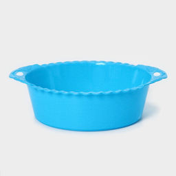 Цена за 2 шт. Сито для просеивания, пластик, 25×22×7 см, оранжевое