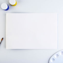 Альбом для рисования А4 24 листа на скрепке «Краски» обложка 160 г/м², бумага 100 г/м².