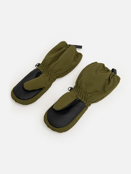 ACOOLA / Рукавицы детские Vaca хаки  фото 3