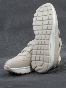03-YH516-2 DK. BEIGE Кроссовки женские (натуральная кожа)