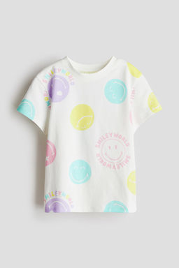 Camiseta de manga corta con motivo estampado - H&m фото 5