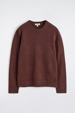 JERSEY DE PUNTO DE LINO CON CUELLO REDONDO - H&m фото 2