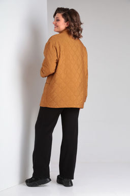 Куртка Diamant 1898-Р горчица фото 4