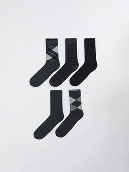 Desenli Erkek Soket ?orap 5li