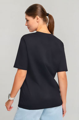 Арт. 31141 Футболка женская Россия 44-50 (4 шт) Цвет:черный - Калинка фото 4