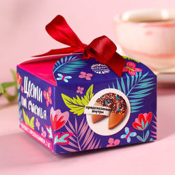 Печенье с предсказанием Цвети от счастья. 8 марта с предсказанием, 3 шт. ? 6 г - Фабрика счастья фото 6