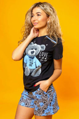 Костюм женский, цвет синий