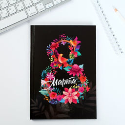 Подарочный набор «8 марта», ежедневник, термостакан