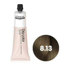 Dia color 8.13 Светлый блондин пепельно-золотистый, 60 мл Loreal