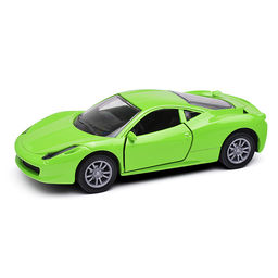 Зеленая инерционная машинка Универсал die-cast,1:32, открывающиеся двери