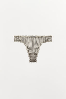 BRAGUITA VISCOSA 100% ESTAMPADO RAYAS / rayas - Zara фото 3